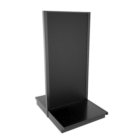 Lozier Gondola Island Display Starter, Black 36W 78H 25D P315T-ST